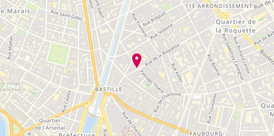Plan de Joti, 23 Rue Roquette, 75011 Paris