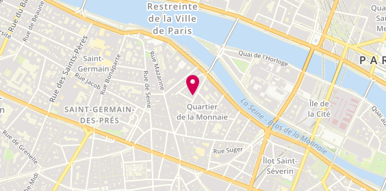 Plan de Laouz, 20 Rue Dauphine, 75006 Paris