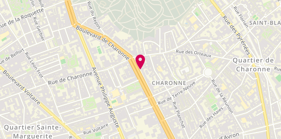 Plan de Le 54 Grill, 138 Boulevard de Charonne, 75020 Paris