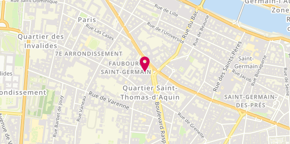 Plan de Marzo Saint-Germain, 5 Rue Paul-Louis Courier, 75007 Paris