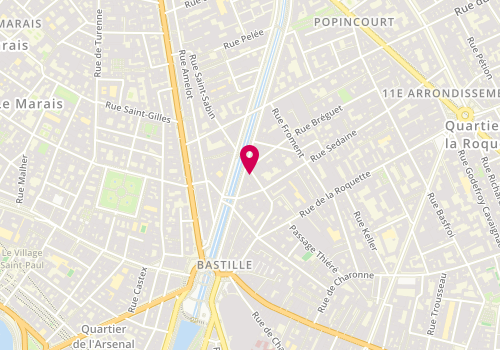 Plan de New Hanoï, 25 Rue Saint Sabin, 75011 Paris