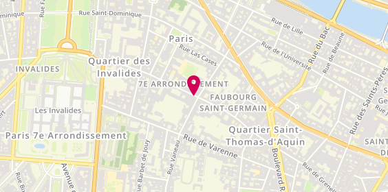 Plan de Café Les Ambassades, 95 Rue Grenelle, 75007 Paris