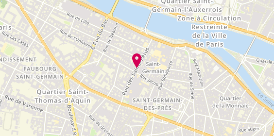 Plan de Casa Delfa, 27 Rue des Saints-Pères, 75006 Paris