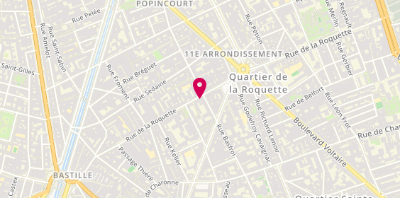 Plan de Chez Les Deux Amis, 104 Rue de la Roquette, 75011 Paris