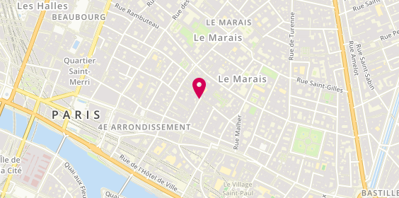 Plan de Mi-va-mi, 23 Rue des Rosiers, 75004 Paris