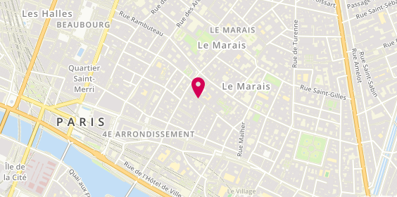 Plan de Ernest, 44 Rue Rosiers, 75004 Paris