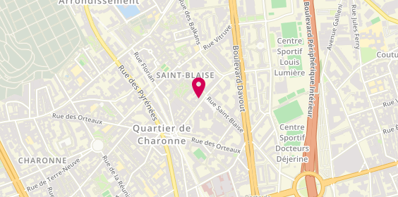 Plan de O´best, 31 Rue du Clos, 75020 Paris