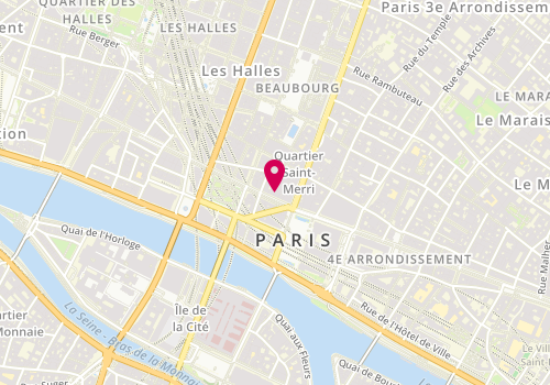 Plan de Brioche Dorée, 80 Rue de Rivoli, 75004 Paris