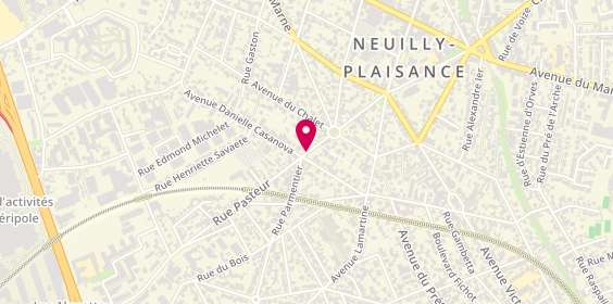 Plan de Mistral, 45 Ter Rue Pasteur, 93360 Neuilly-Plaisance