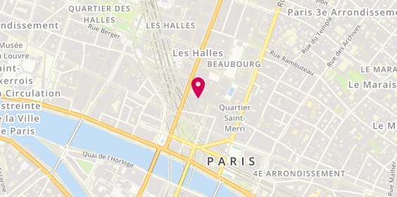 Plan de Heytea, 17 Rue des Lombards, 75004 Paris