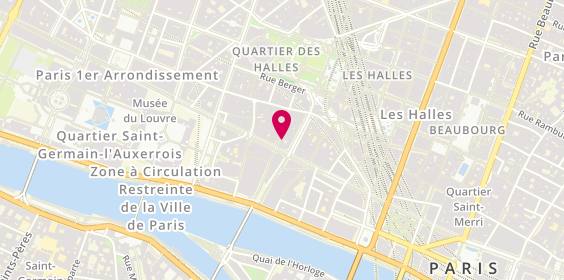 Plan de Hd Diner, 2 Rue du Roule, 75001 Paris