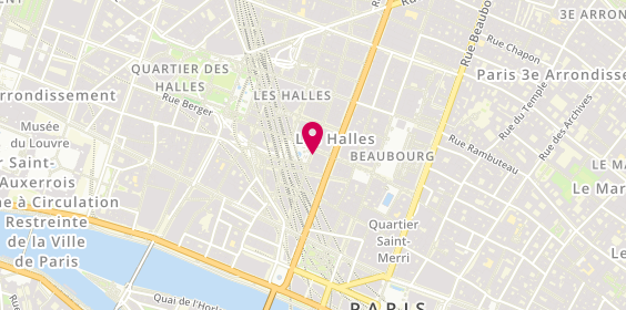 Plan de Gld Chatelet, 44 Rue Saint Denis, 75001 Paris