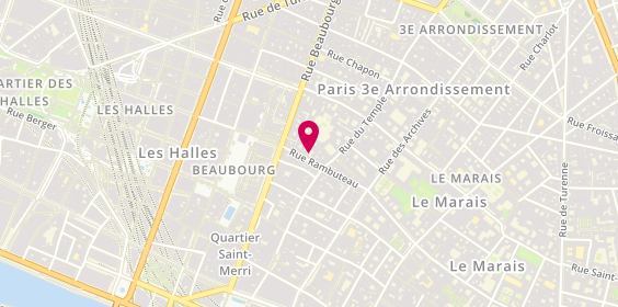 Plan de Le Burger Joint, 22 Rue Rambuteau, 75003 Paris