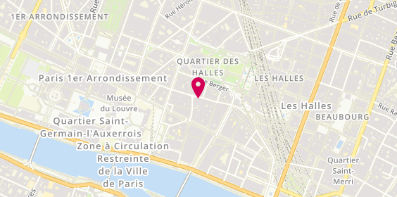 Plan de Baan Boran A Emporter, 103 Rue Saint-Honoré, 75001 Paris