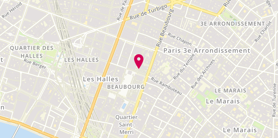 Plan de Flunch, Rue Beaubourg 21, 75003 Paris