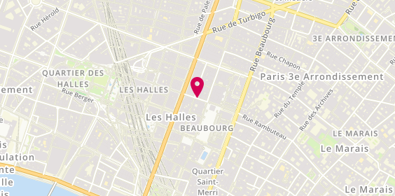 Plan de Creperie Chouchou, 62 Rue Rambuteau, 75003 Paris