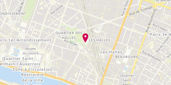 Plan de Mcdonald's, 17 Rue de l'Arc en Ciel, 75001 Paris