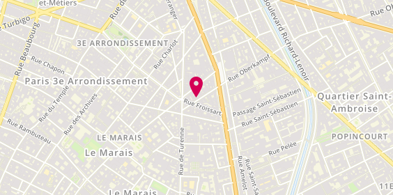Plan de Simplify, 7 Rue Commines, 75003 Paris