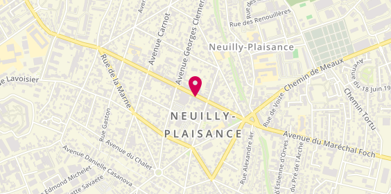 Plan de Perle d'Istanbul, 42 Avenue Marechal Foch , Bis, 93360 Neuilly-Plaisance