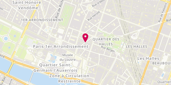 Plan de Claus - Palais-Royal, 14 Rue Jean-Jacques Rousseau, 75001 Paris