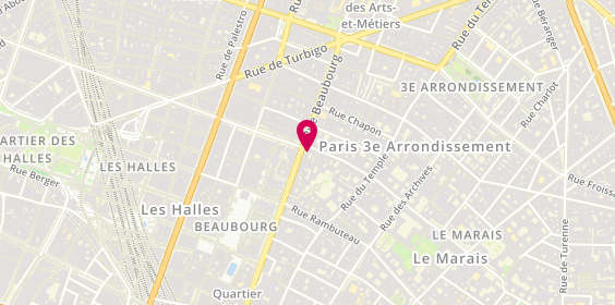 Plan de Liber Thé, 48 Rue Beaubourg, 75003 Paris