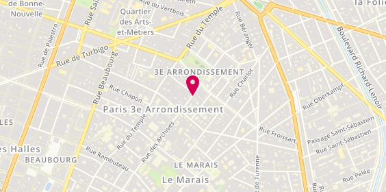 Plan de Gramme, 86 Rue des Archives, 75003 Paris