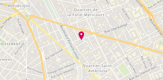 Plan de Planete Afrika Haiti, 52 Rue Oberkampf, 75011 Paris