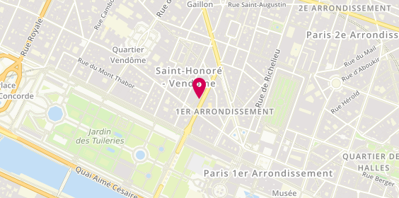Plan de BAGELSTEIN, 13 Rue des Pyramides, 75001 Paris