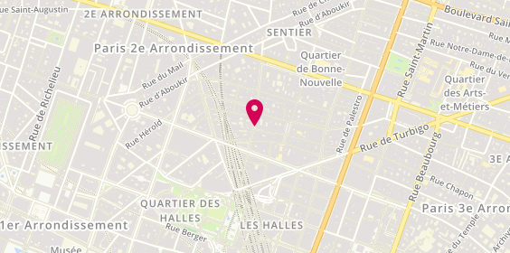 Plan de Murhu Montorgueil, 62 Rue Montorgueil, 75002 Paris