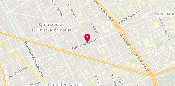 Plan de La Pita, 102 Rue Oberkampf, 75011 Paris