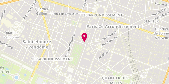 Plan de Le Pain Quotidien, 5 Rue des Petits Champs, 75001 Paris