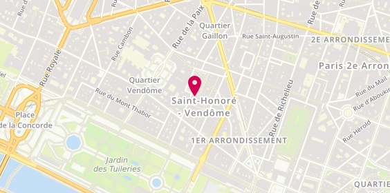 Plan de Le Pain Quotidien, 18 place du Marché Saint-Honoré, 75001 Paris