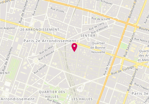 Plan de Le Bellan, 8 Rue Léopold Bellan, 75002 Paris