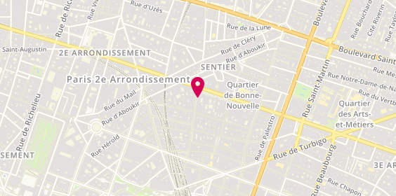 Plan de Dionysos, 14 Rue des Petits Carreaux, 75002 Paris
