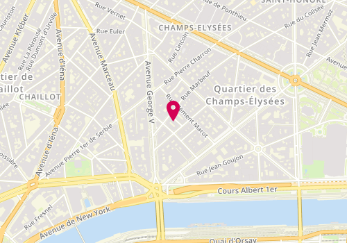 Plan de Ogoo, 5 Rue de la Renaissance, 75008 Paris