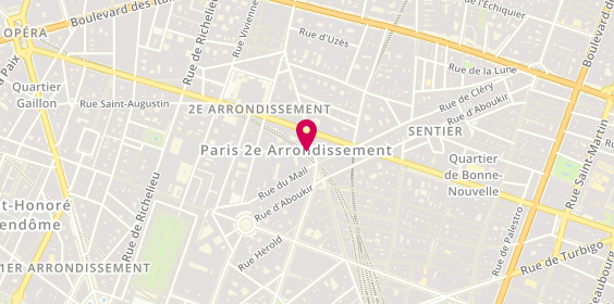 Plan de Mister Garden, 85 Rue Montmartre, 75002 Paris