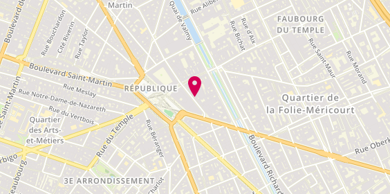 Plan de Mademoiselle, 54 Rue de Malte, 75011 Paris