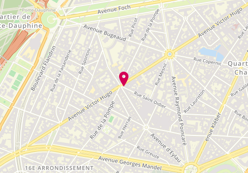 Plan de Mcdonald's, 131 avenue Victor Hugo, 75016 Paris