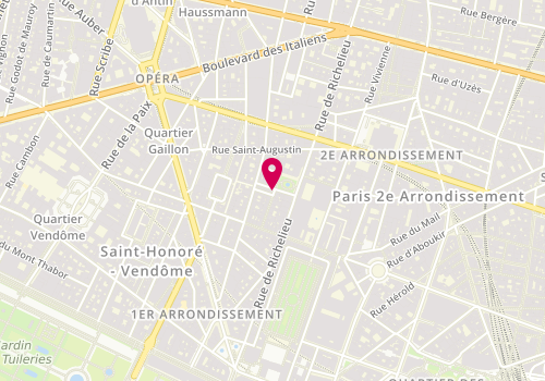 Plan de Zenzoo, 13 Rue Chabanais, 75002 Paris