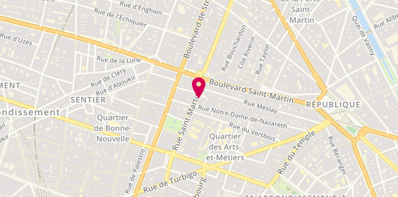 Plan de Sen Viet, 324 Rue Saint-Martin, 75003 Paris