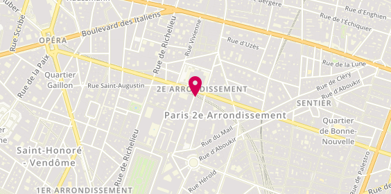 Plan de ALLEGRIA, 24 Rue de la Banque, 75002 Paris