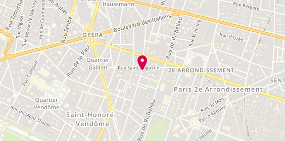 Plan de 37 M2 Snack, 64 Rue Sainte-Anne, 75002 Paris
