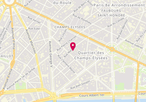 Plan de Matsuri, 24 Rue Marbeuf, 75008 Paris
