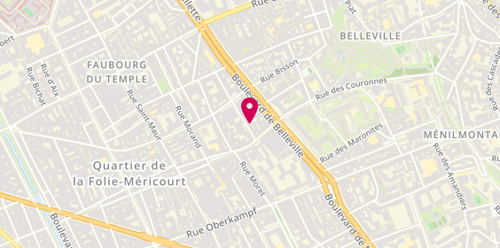 Plan de Héritage Paris, 8 Rue du Moulin Joly, 75011 Paris