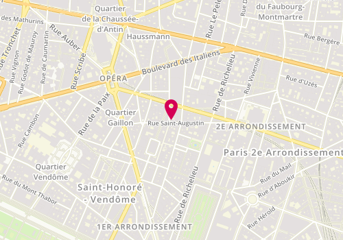 Plan de Spok, 2 Rue de Choiseul, 75002 Paris