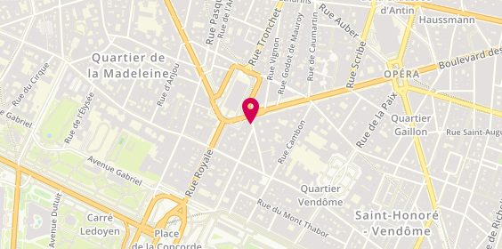 Plan de Prêt A Manger, 25-27 Rue Duphot, 75008 Paris
