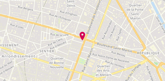 Plan de Mcdonald's, 141 Boulevard de Sébastopol, 75002 Paris