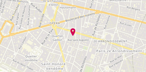 Plan de Il Timo, 15 Rue Monsigny, 75002 Paris