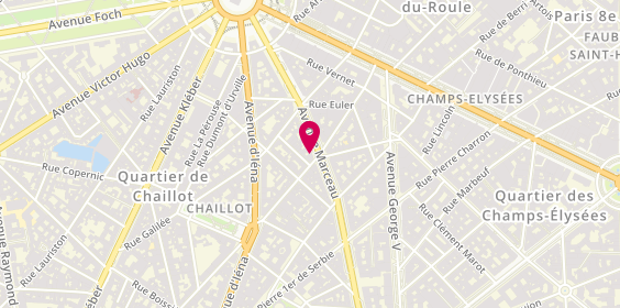 Plan de Bagelstein, 55 Avenue Marceau, 75116 Paris