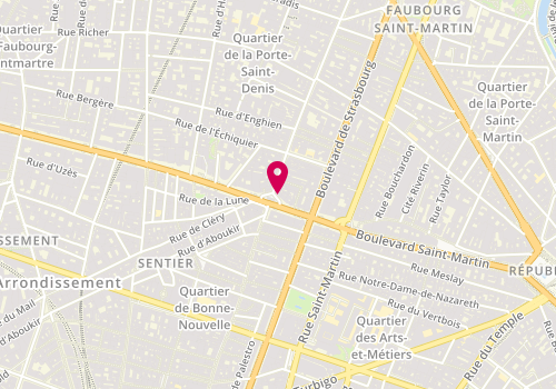 Plan de Sürpriz - Berliner Kebab, 28 Boulevard Saint Denis, 75010 Paris